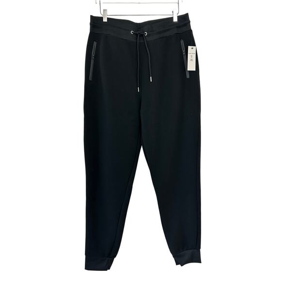 NEW Men's Black Joggers by Pure Champ Size XXL Pockets Drawstring Sweatpants - Picture 1 of 13